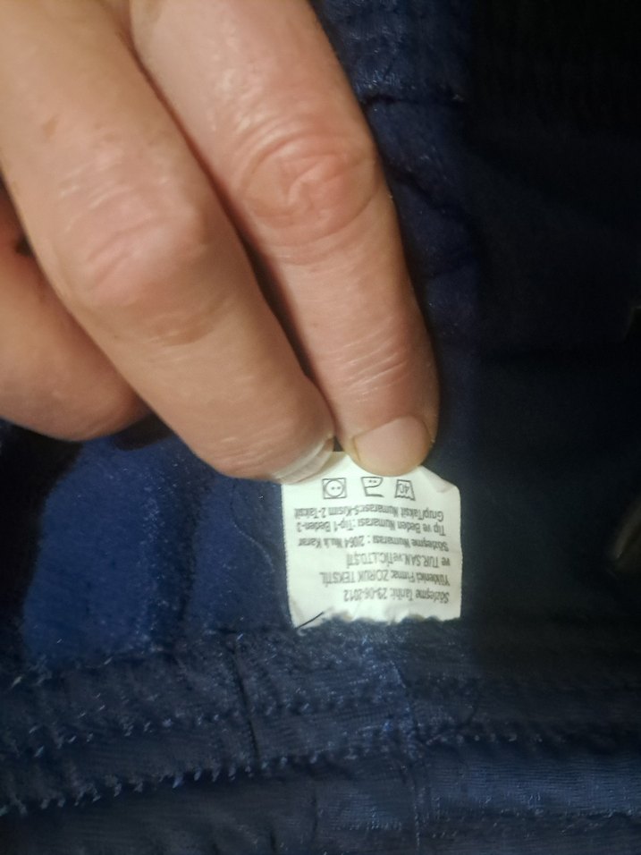 Erkek Çocuk Lacivert Rahat Kesim Eşofman Altı - Görsel 3