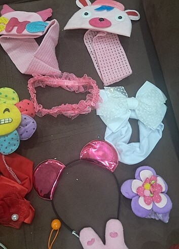 Beden çeşitli Renk Bebek toka aksesuarlarlari