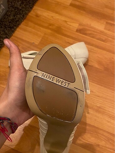 39 Beden beyaz Renk Nine West Düğün Nikah Ayakkabısı