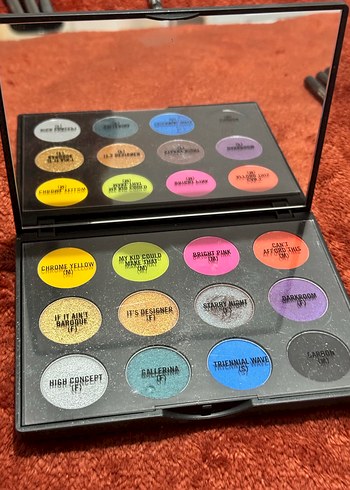 MAC Markalı Renkli Çoklu Göz Farı Paleti