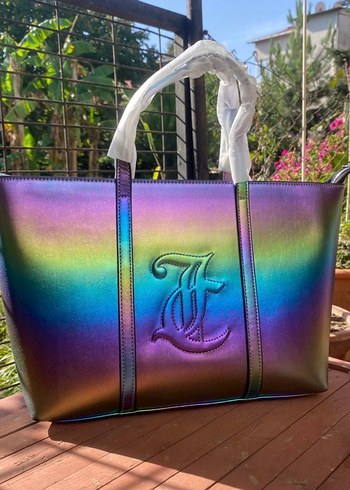 Juicy Couture Parlak Çok Renkli Kadın Çanta - Görsel 6