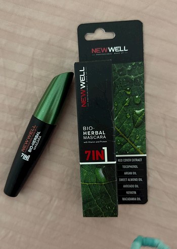 New Well 7'si 1 Arada Bio Bitkisel Maskara - Görsel 3