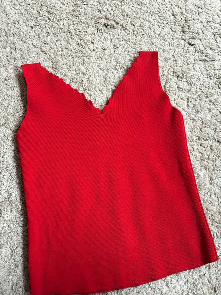 DİLVİN ASKILI TRİKO BLUZ - Görsel 2