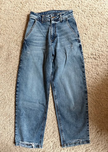 BOL KESİM YIRTIK JEAN - Görsel 2