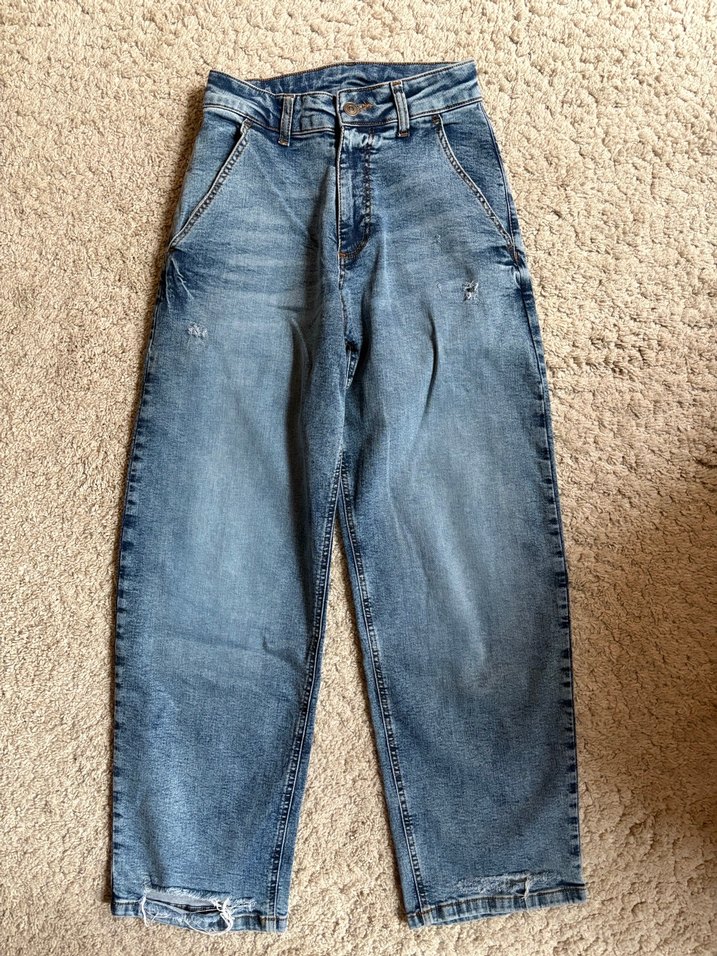 BOL KESİM YIRTIK JEAN - Görsel 2