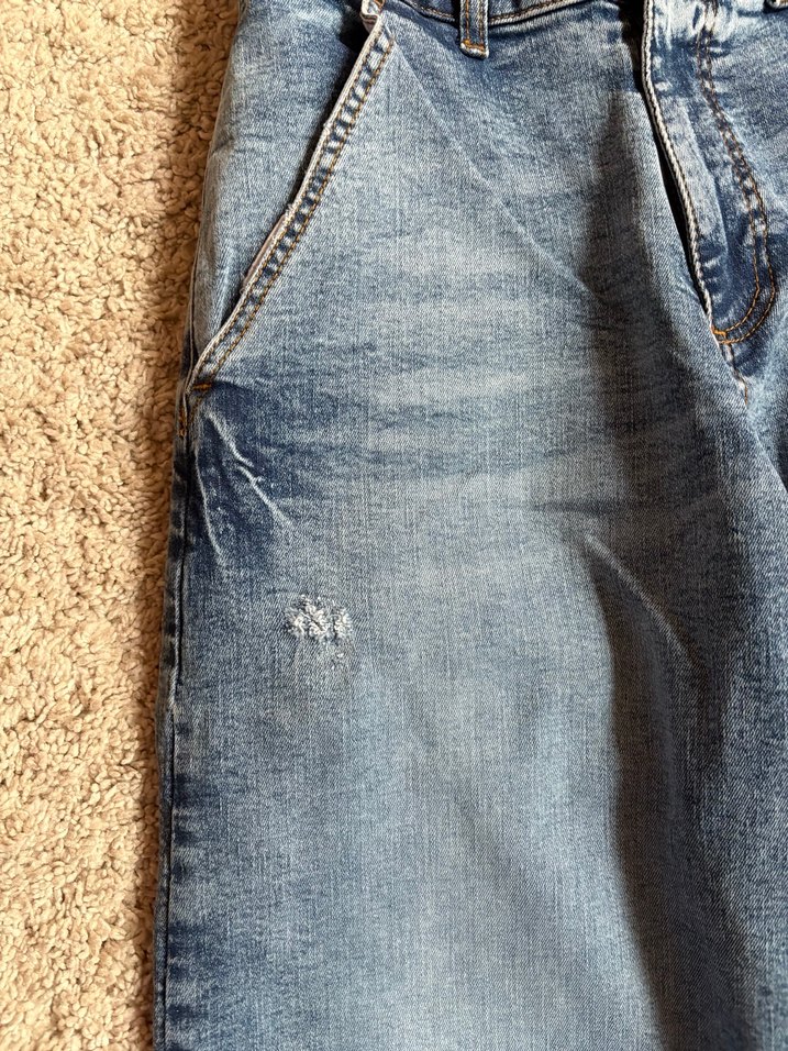 BOL KESİM YIRTIK JEAN - Görsel 4