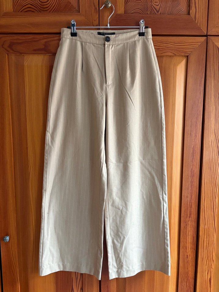 BSL BEJ KUMAŞ PANTOLON - Görsel 2