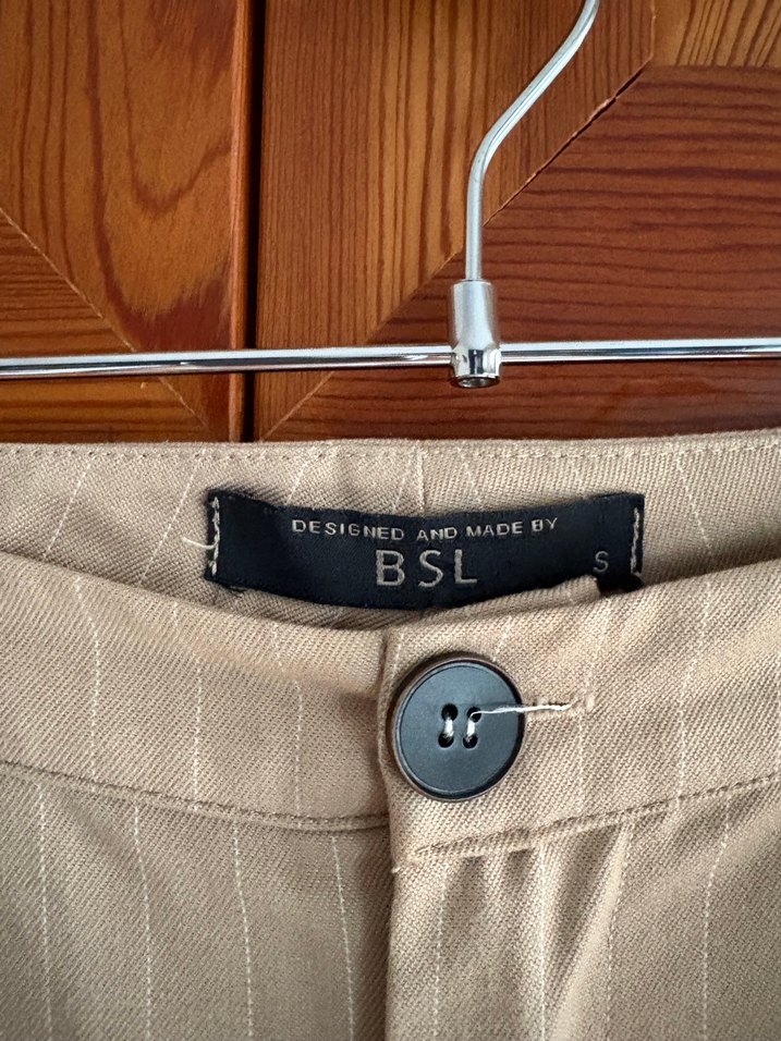 BSL BEJ KUMAŞ PANTOLON - Görsel 3