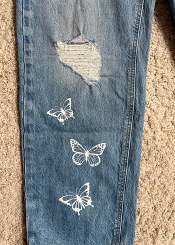 BOL PAÇA YIRTIK JEAN - Görsel 4