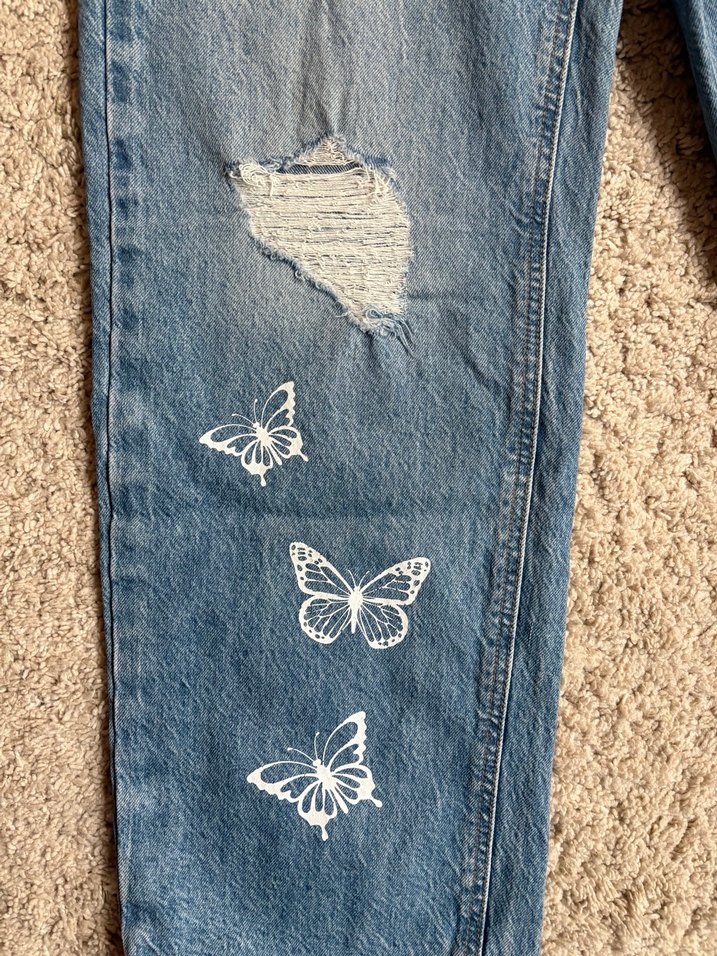 BOL PAÇA YIRTIK JEAN - Görsel 4