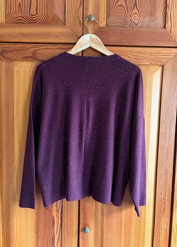 DESEN TRİKO SİMLİ PARLAK HIRKA - Görsel 6