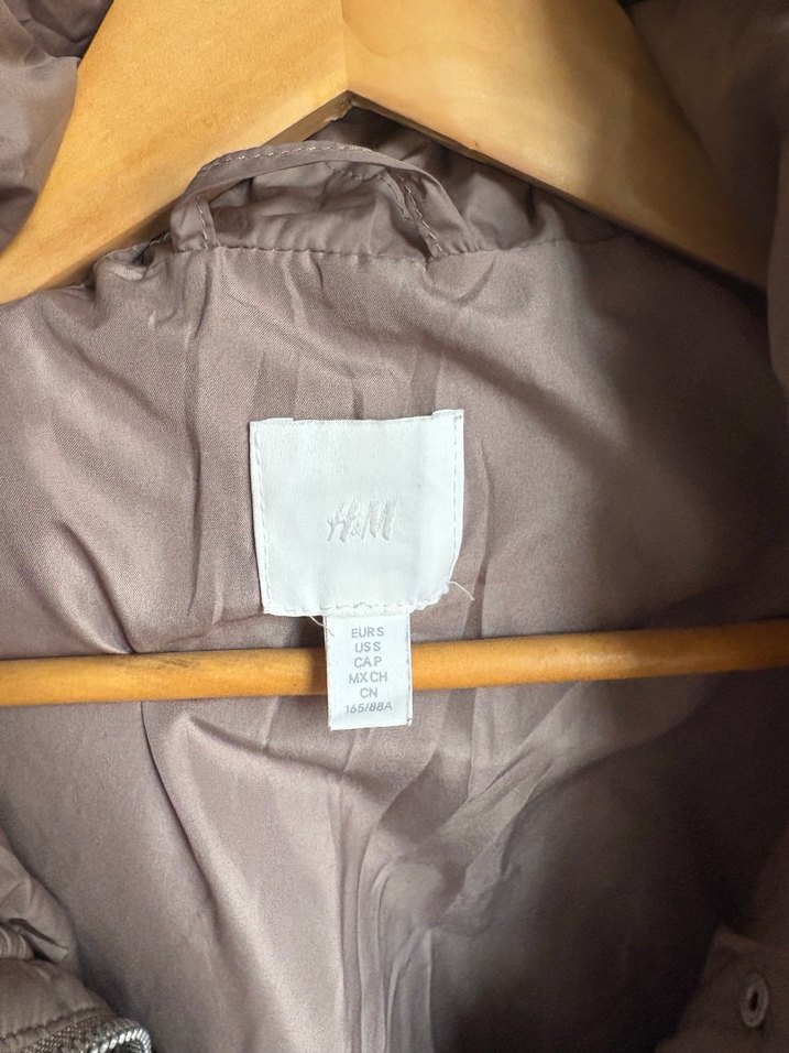 H&M KAPİTONE MAKSİ MONT - Görsel 3