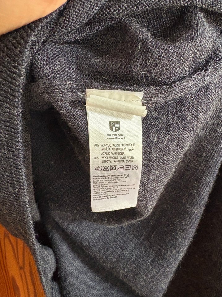 U.S. POLO HAKİKİ YÜN KAZAK - Görsel 4