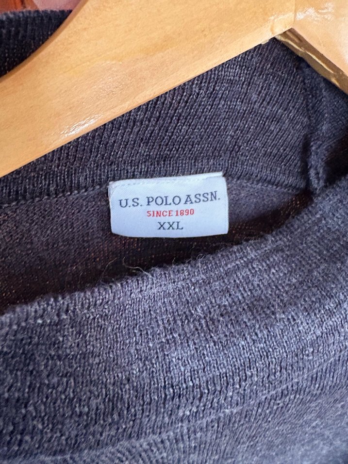 U.S. POLO HAKİKİ YÜN KAZAK - Görsel 3