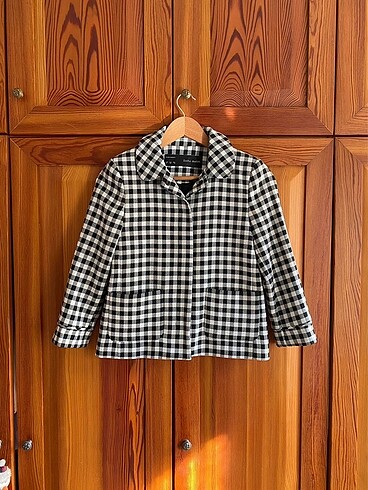 ZARA PÖTİKARELİ CEKET