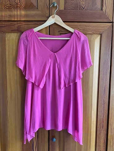 Silk & Cashmere SILK&CASHMERE YÜZDE YÜZ HAKİKİ İPEK BLUZ