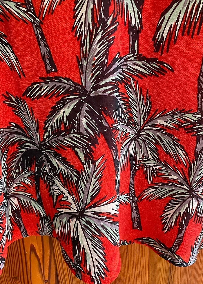 MANGO İP ASKILI DESENLİ ŞİFON BLUZ - Görsel 4