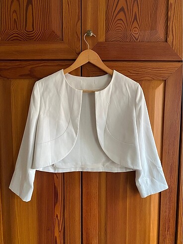 KUMAŞ BOLERO CEKET