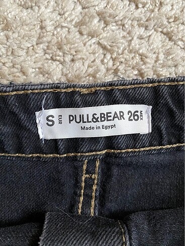 Pull and Bear PULL&BEAR JEAN MİNİ ETEK