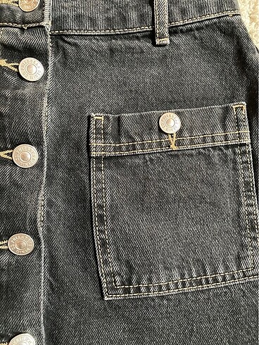 s Beden PULL&BEAR JEAN MİNİ ETEK