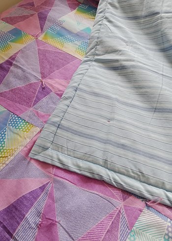  Beden Çocuklar için Çok Renkli Pastel Yatak Örtüsü