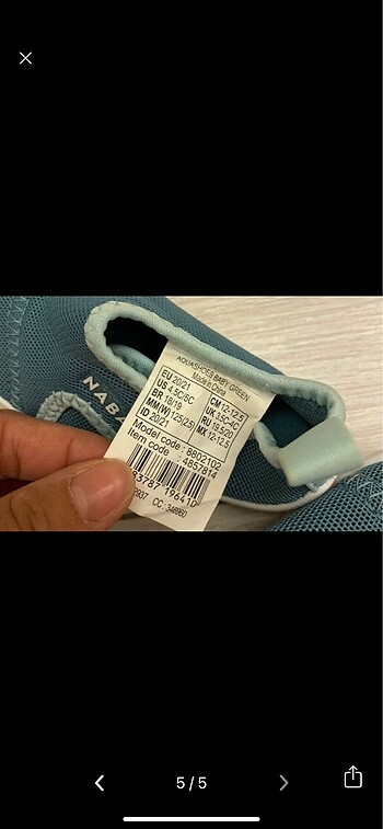 NABAIJI Su Sporları Ayakkabısı - Görsel 5