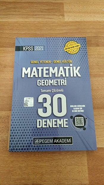 PEGEM KPSS MATEMATİK deneme