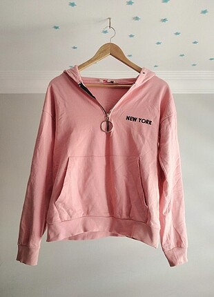Koton New York sweatshirt pembe
