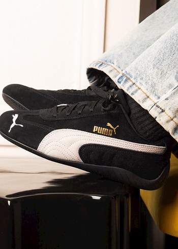 Puma Siyah Suet Sneaker
