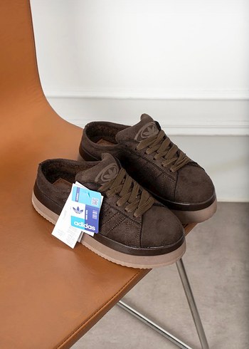 Adidas Kahverengi Suet Sneaker
