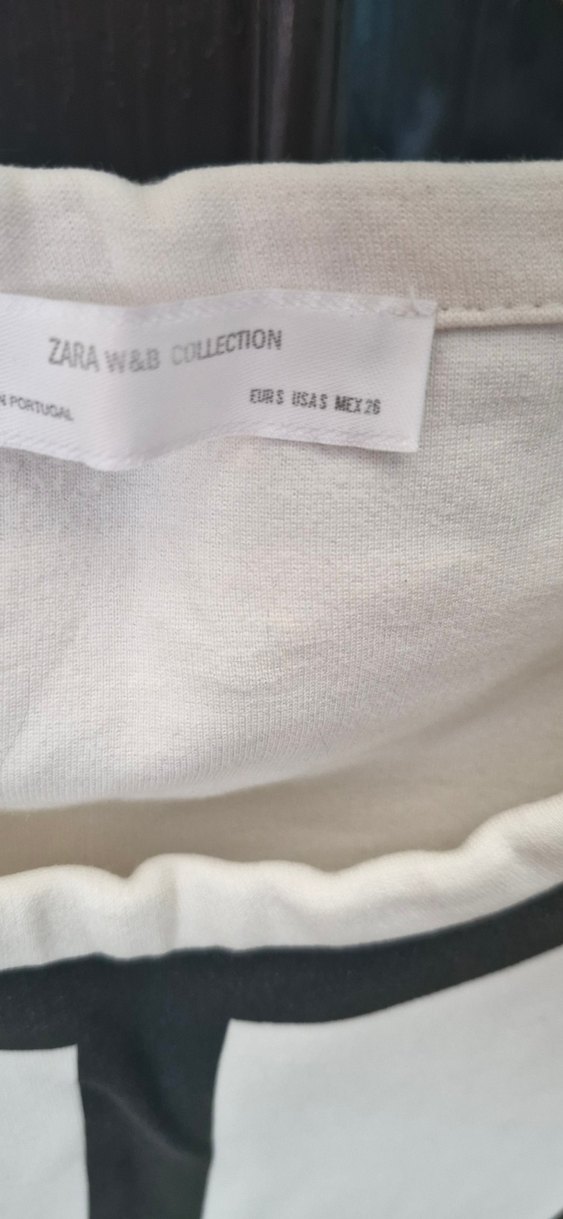 Beyaz Baskılı Hamile Tişörtü, Uzun Kollu - Görsel 2