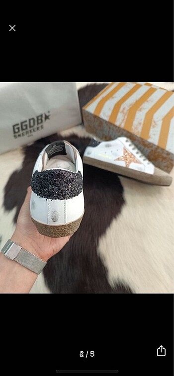 39 Beden beyaz Renk Golden goose deluxe yeni 39numara