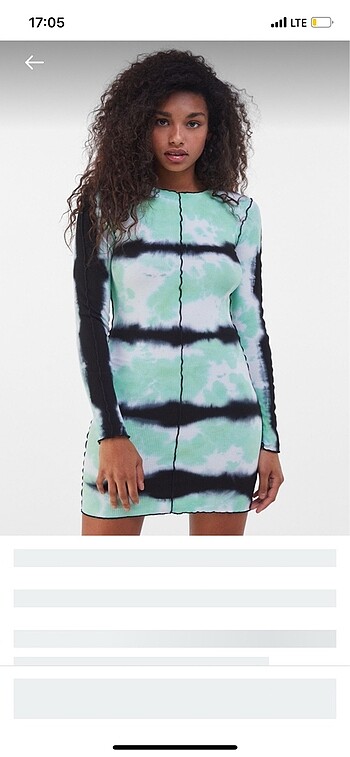 Bershka elbise