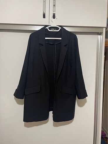 Siyah blazer ceket