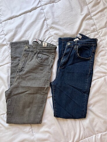 İki tane skinny jean