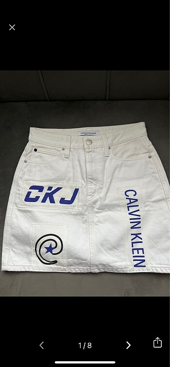 Calvin klein jean etek