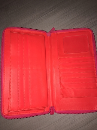  Beden neon pembe cüzdan