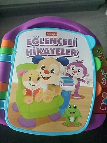 Fisher price ışıklı ve müzikli kitap