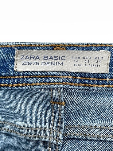 34 Beden mavi Renk Zara Jean / Kot %70 İndirimli.