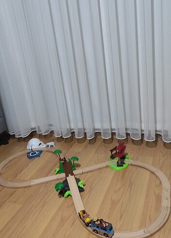 Orjina playtive marka ahşap tren seti