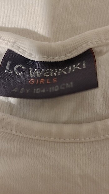 5 Yaş Beden Lcw marka kız çocuk tişört 