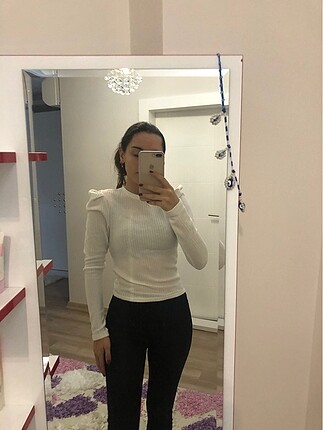 Bershka ince triko bluz