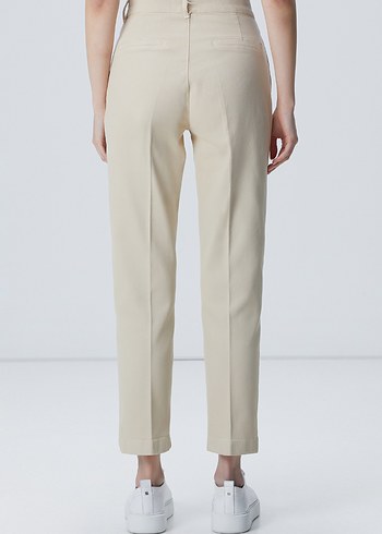 Network Bej Havuç Fit Kadın Pantolon - Görsel 4