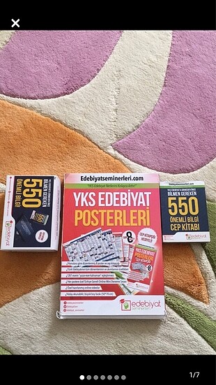 Edebiyat seminerleri poster, kitapçık,kartlar