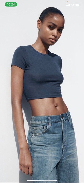 Zara Basic Crop