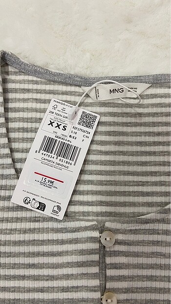 xs Beden beyaz Renk Mango Tişört