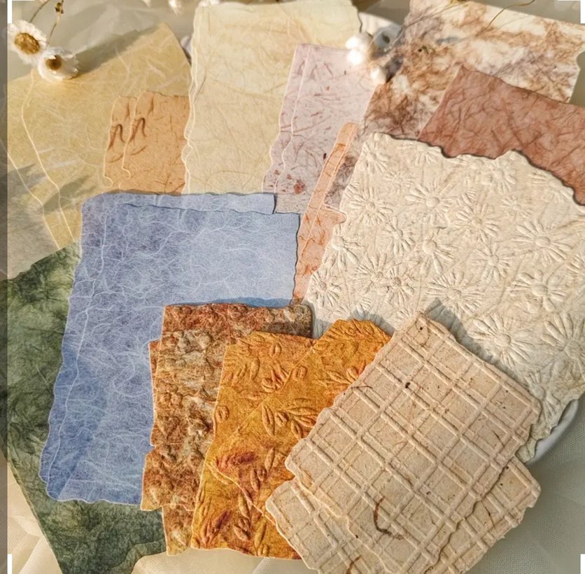 Scrapbook El Yapımı Süslemeli kağıt - Görsel 4