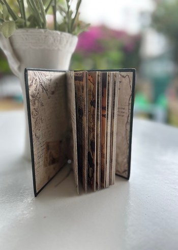 Scrapbook Klasik Tasarımlı Şiir Kitabı - Görsel 3