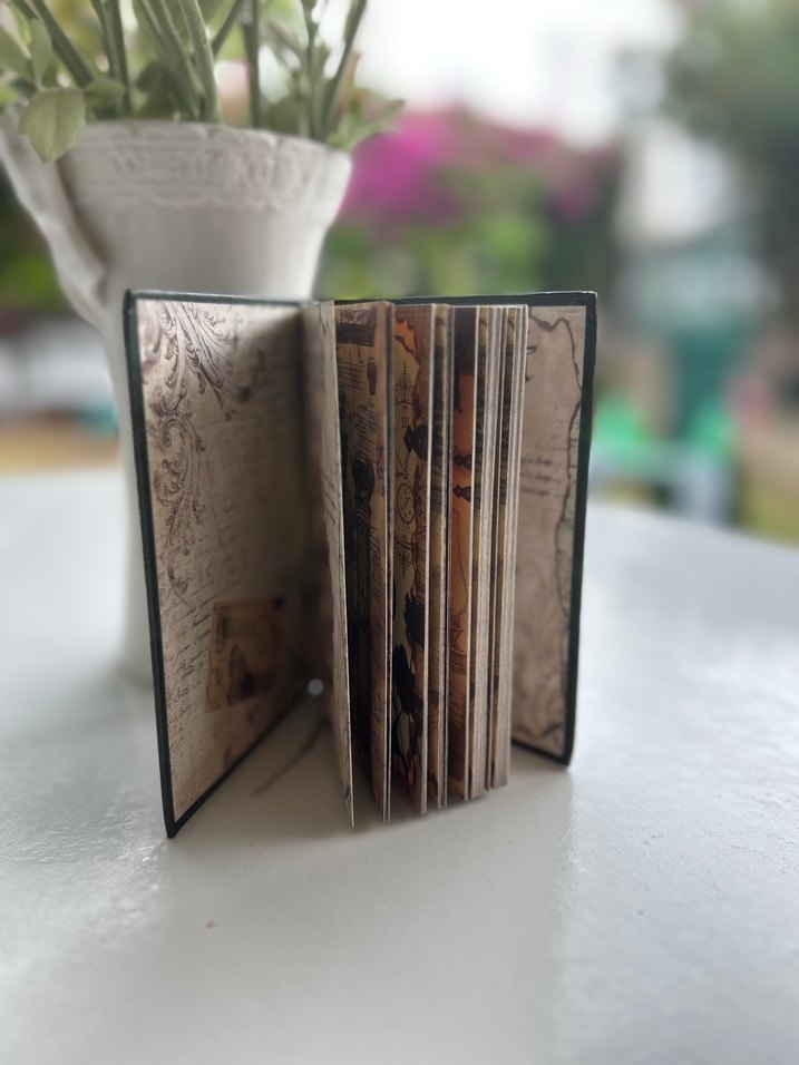 Scrapbook Klasik Tasarımlı Şiir Kitabı - Görsel 3