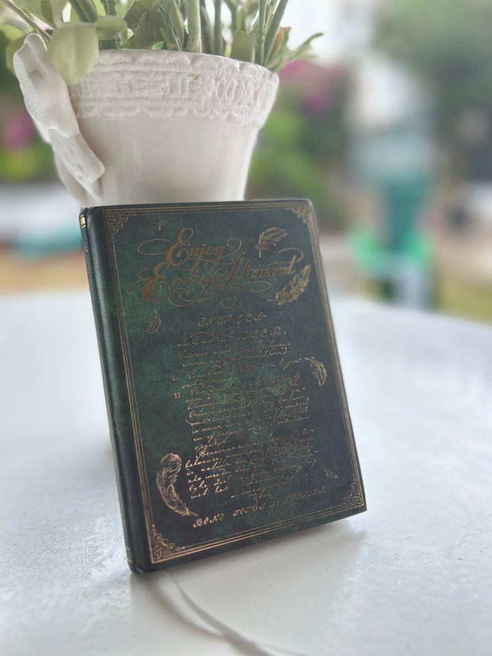 Scrapbook Klasik Tasarımlı Şiir Kitabı - Görsel 4